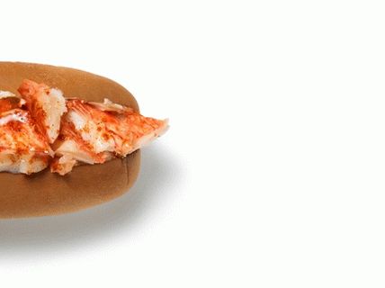 “康涅狄格风格龙虾热狗照片”