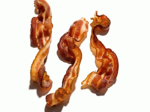 “照片完美炒培根”