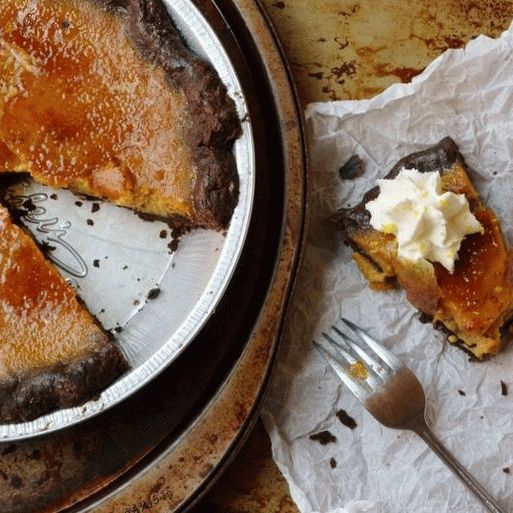 “照片如何焦糖化南瓜饼”