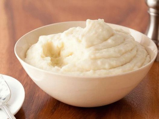 “照片土豆泥烤大蒜和马斯卡彭奶酪”