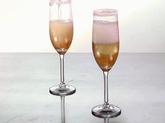 “照片鸡尾酒香槟和姜”