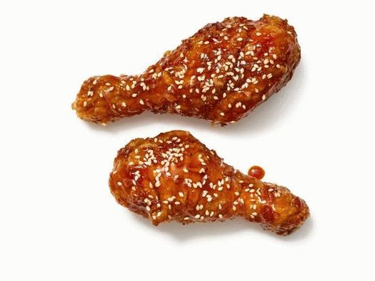 “照片韩国鸡肉，油炸两次”
