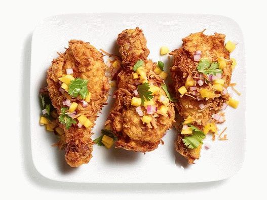 “夏威夷炸鸡腿鼓的照片”
