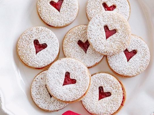 “林茨迷你饼干的照片”