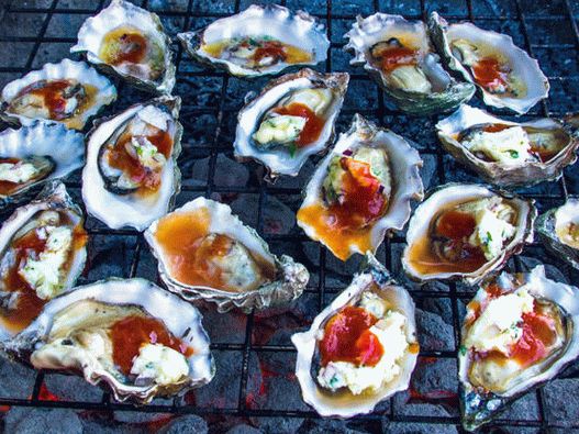 “烤牡蛎酱” “烤牡蛎酱”