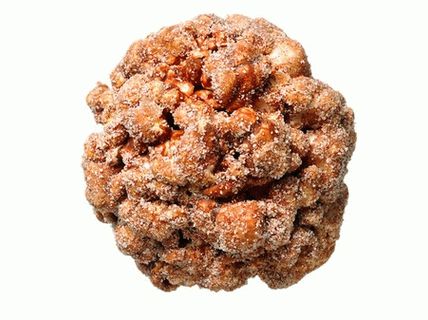 “照片墨西哥巧克力爆米花球”