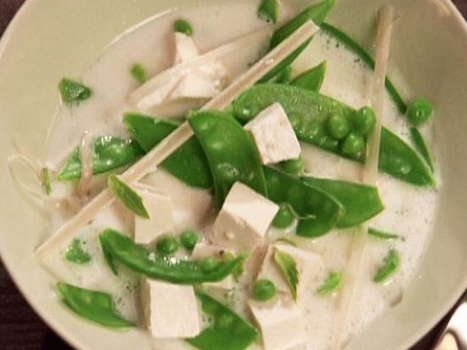 “照片泰国豆腐牛奶汤”