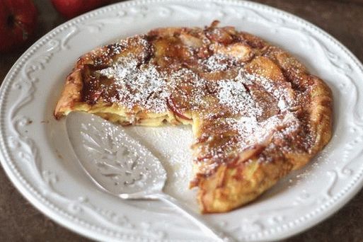 “照片德国苹果煎饼”