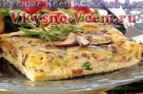 “煎锅中的煎蛋卷”