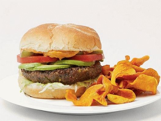 “tex-mex风格的照片黑豆蔬菜肉饼”