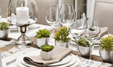 “正确的桌子设置”