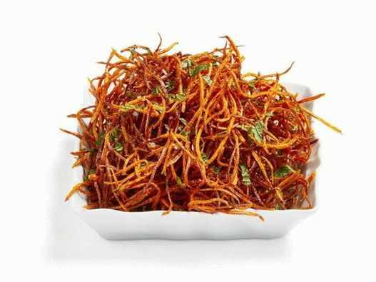 “炸胡萝卜秸秆”