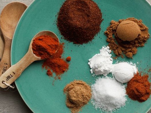 “照片调味炸玉米饼”