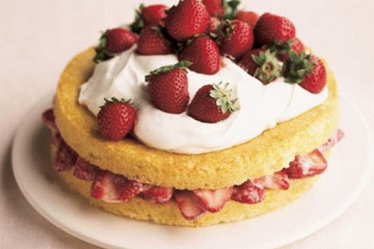 “照片简单草莓蛋糕”