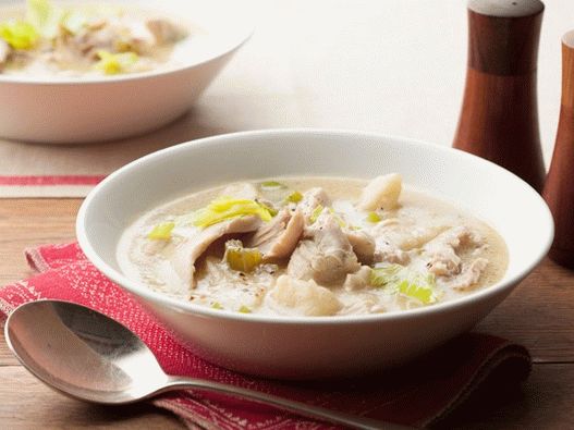 “照片Stu鸡肉和饺子”