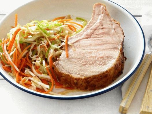 “排骨烤猪排的照片，腌制宗教”