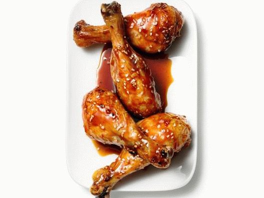 “蜂蜜酱鸡腿”