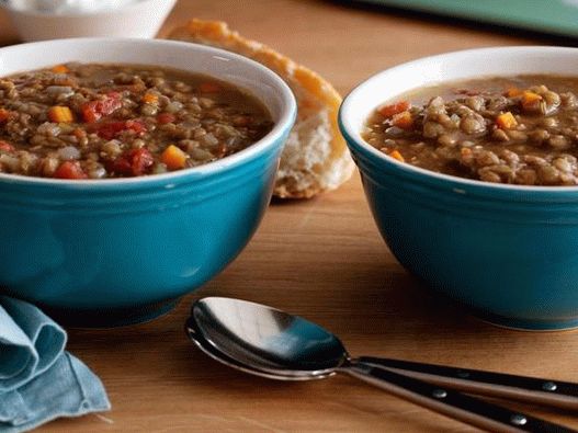 “素食扁豆汤”