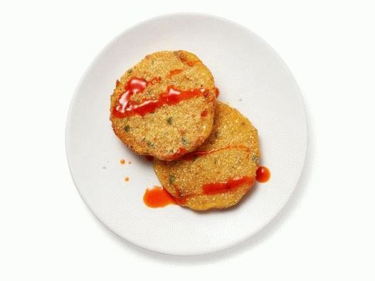 “用辣蜂蜜照片油炸肉豆蔻南瓜”